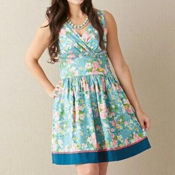 Matilda Jane Good Hart From the Garden Dress Size Medium - Picture 2 of 9